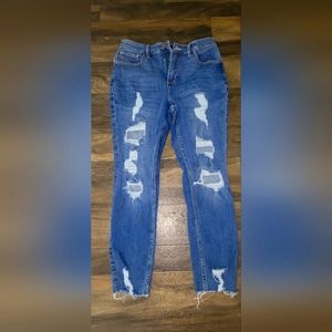 Hollister distressed jeans